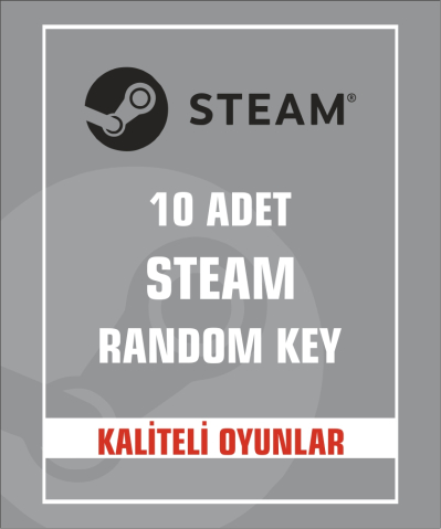 10'lu Steam Random Key ( Ucuz Steam Key )